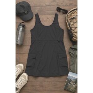 Outdoor Voices Outdoor Dress Shorts Black Activewear Skort Romper XXXL **READ